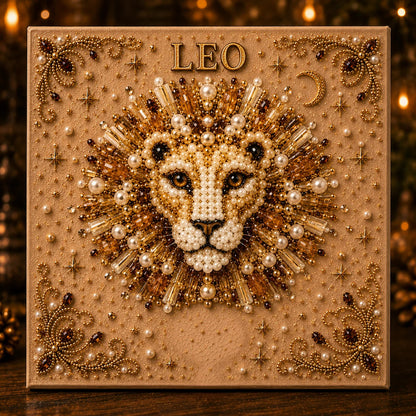 💫 Beginner-Friendly Zodiac Pearl Art DIY Kit  | Complete Craft Kit Included 💕