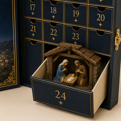 Journey to Bethlehem Advent Calendar 2026 – 24 Nativity Collectibles