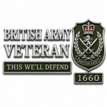 Last Day Promo: 49% OFF🇬🇧 British Military Heritage 3D Metal Car Emblem Badge Collection