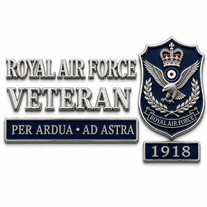 Last Day Promo: 49% OFF🇬🇧 British Military Heritage 3D Metal Car Emblem Badge Collection