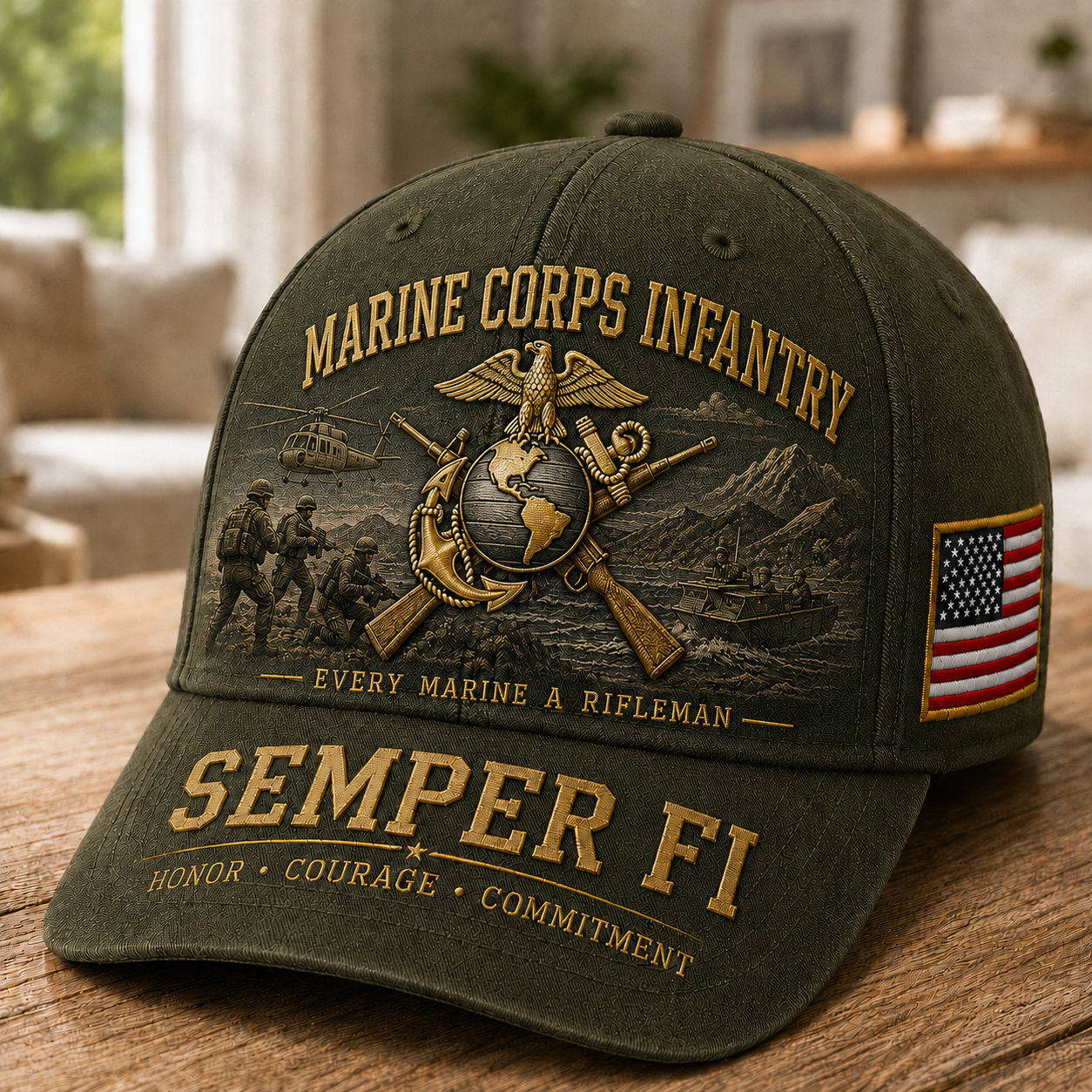 🇺🇸 Marine Corps Specialty Brotherhood Cap