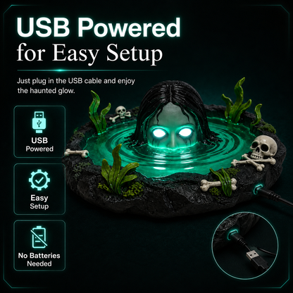 Swamp Spirit Lighted Tabletop Decor