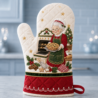 Limited time 49% OFF - Christmas Heat-Resistant Oven Mitt