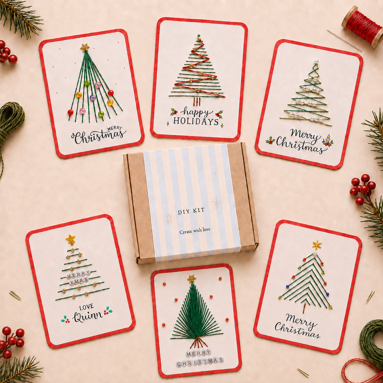 🎄Last Day 60% OFF - Merry & Bright Christmas DIY Kit