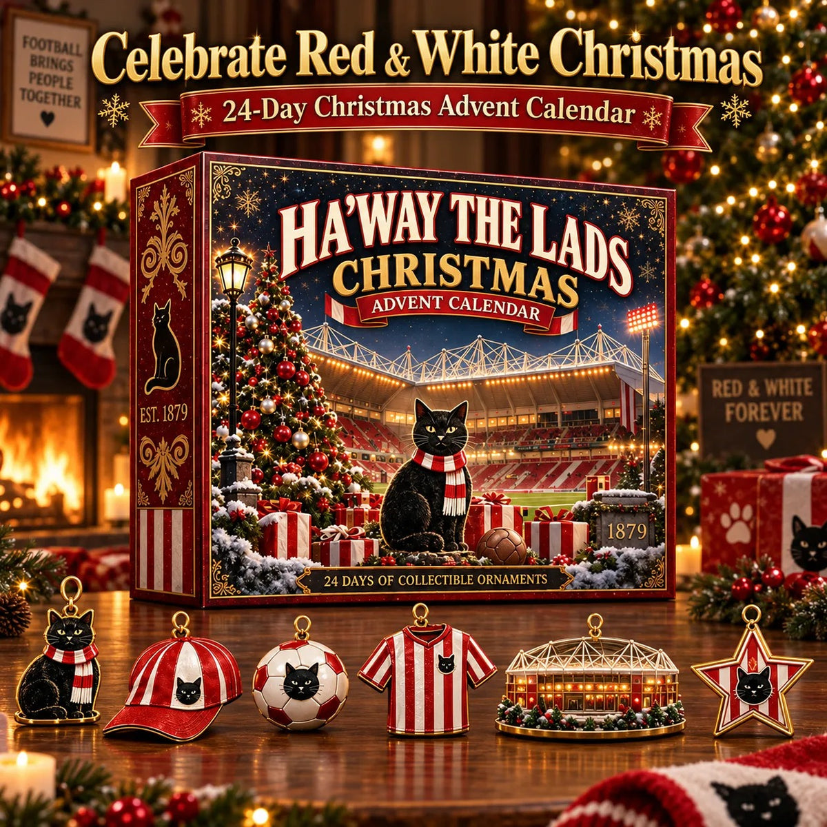 🎄 Ha’way the Lads! Football Christmas Advent Calendar
