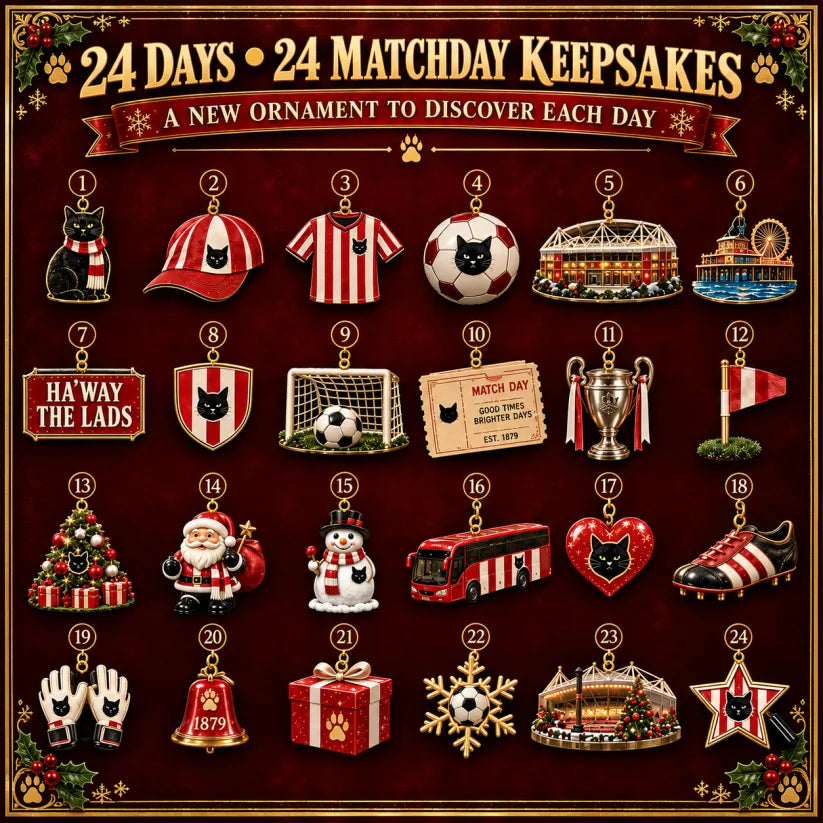 🎄 Ha’way the Lads! Football Christmas Advent Calendar