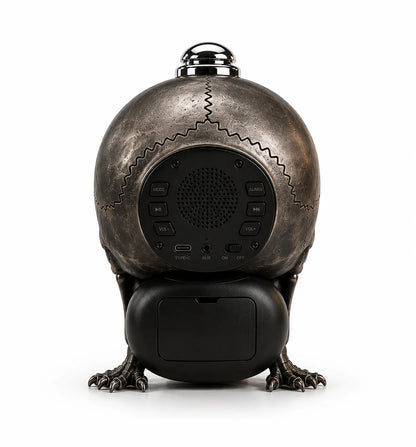 🔥 Skull Bluetooth Speaker & Digital Alarm Clock