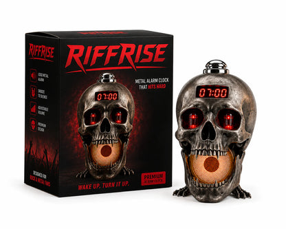 🔥 Skull Bluetooth Speaker & Digital Alarm Clock