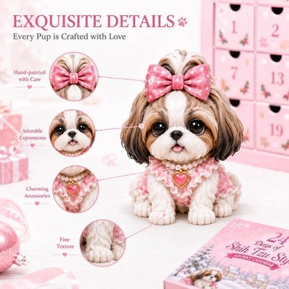 🐶 24 Days of Shih Tzu Christmas Advent Calendar 2026 – 24 Collectible Shih Tzu Surprises