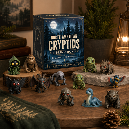 👁️ North American Cryptids Blind Box – 24 Legends, 24 Mysteries 👹