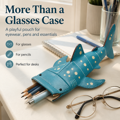 🔥Cute Shark-Shaped Glasses Bag