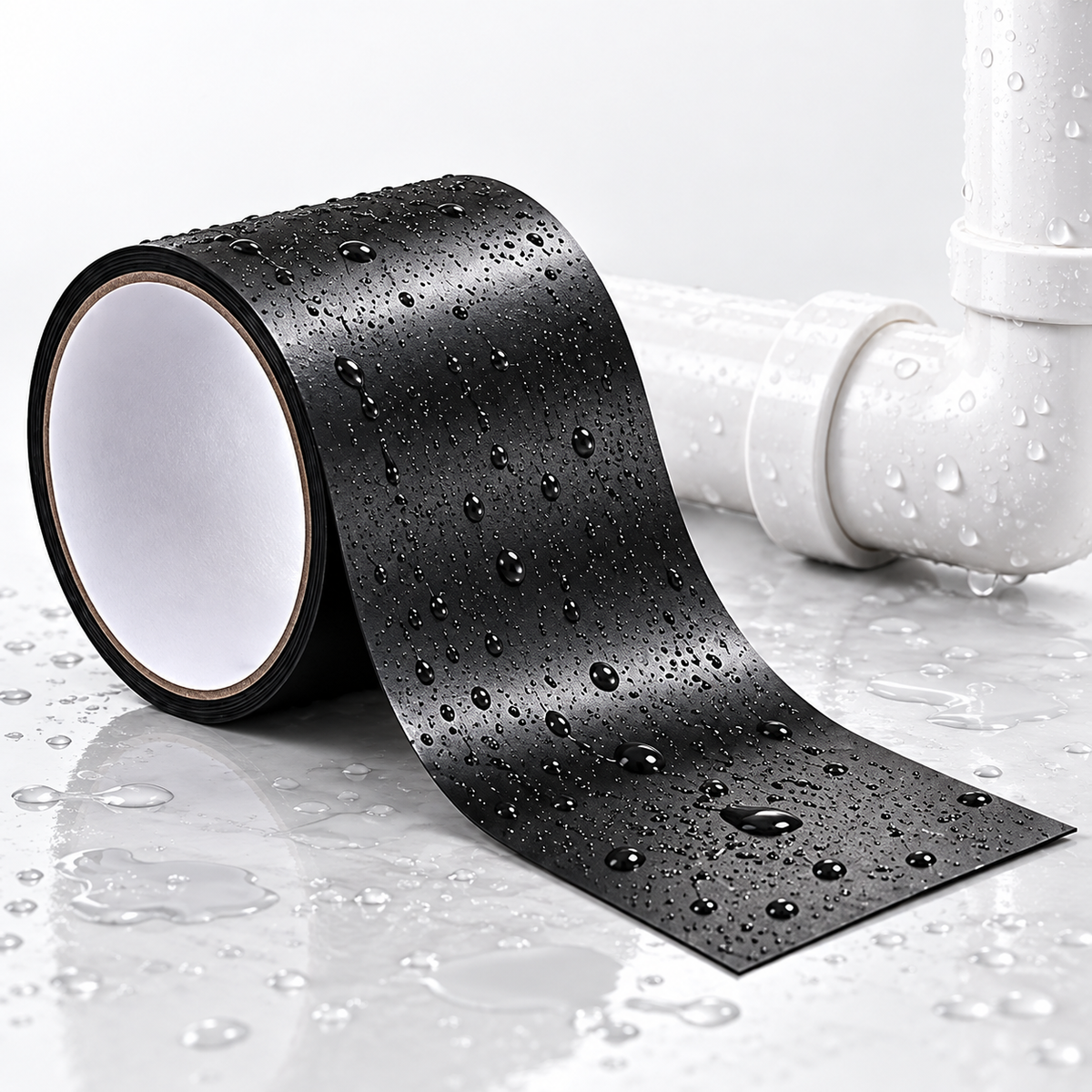Instant Waterproof Pipe Leak Repair Tape – Heavy-Duty PVC Seal Patch for Cracks & Holes