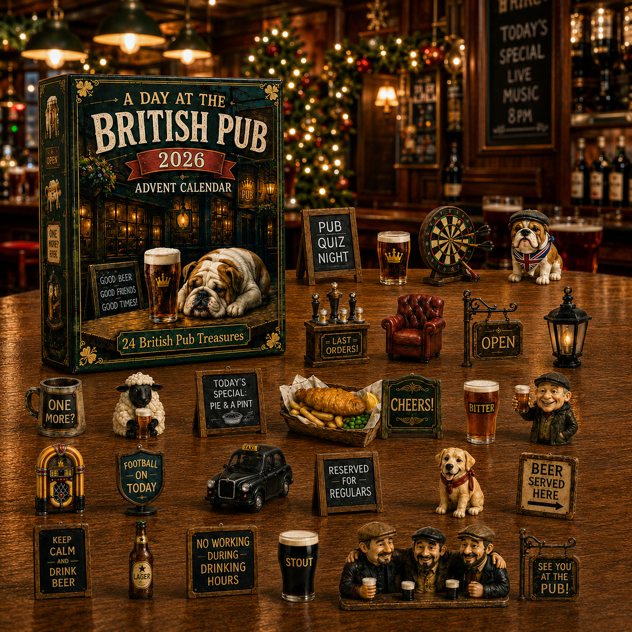 🍺A Day at the British Pub 2026 Advent Calender