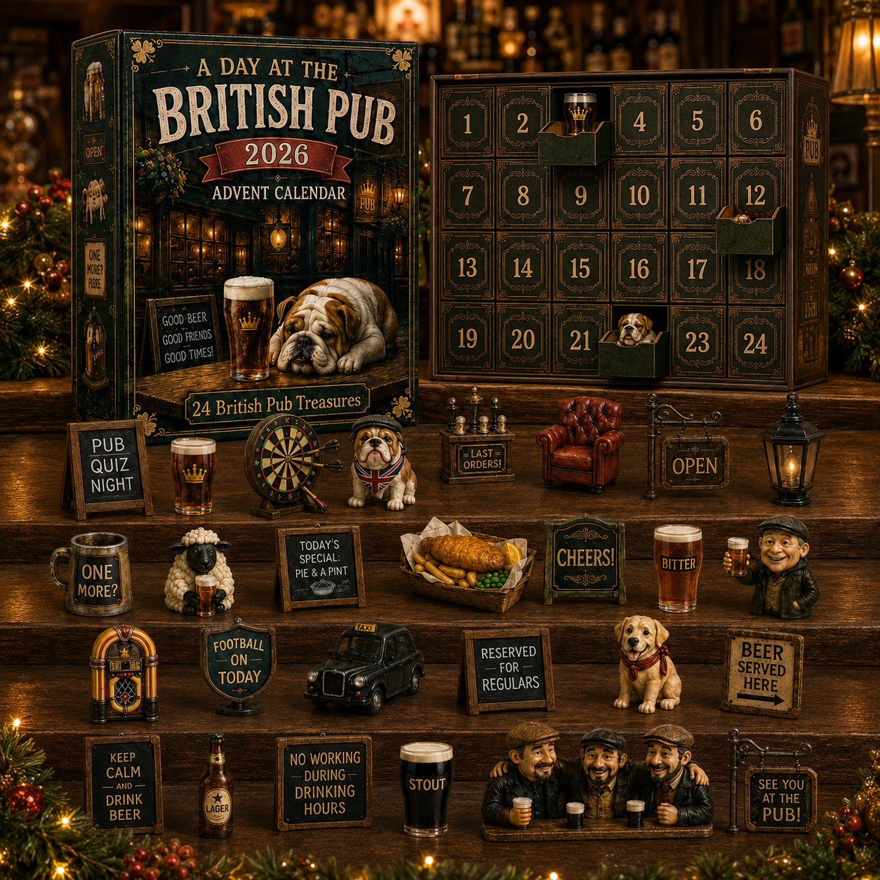 🍺A Day at the British Pub 2026 Advent Calender