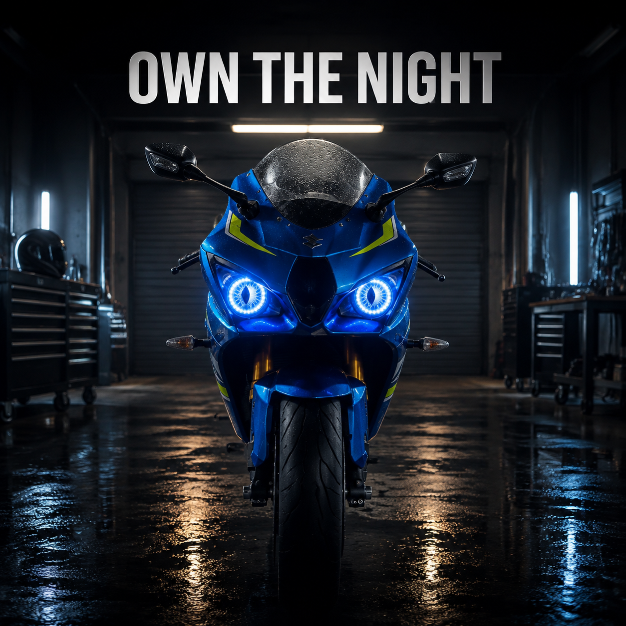 👀 Custom LED Eyes – Awaken Your Ride