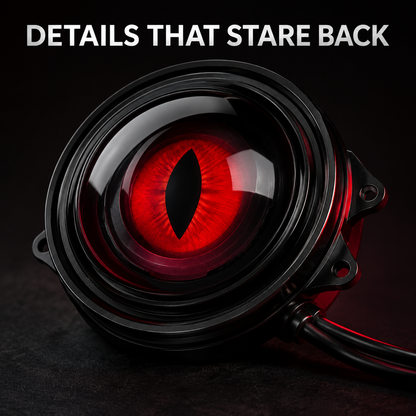 👀 Custom LED Eyes – Awaken Your Ride