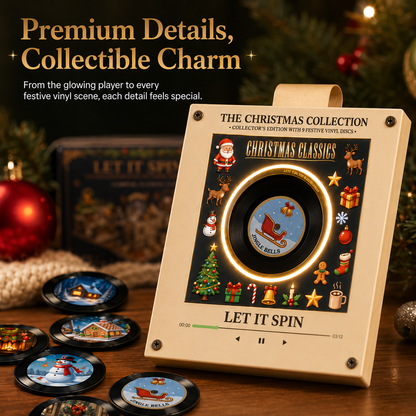 🎄 Christmas Vinyl Player – Let It Spin