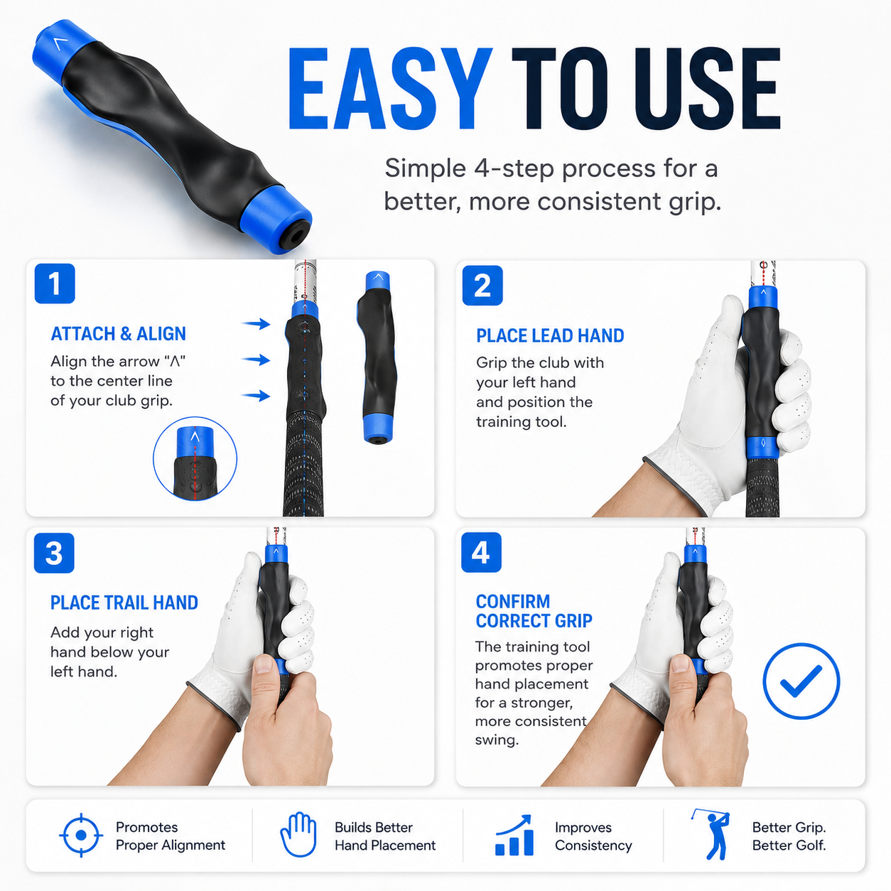 ⛳Golf Grip Trainer