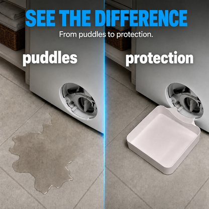 🧺 Washing Machine Drip Tray | Laundry Floor Protection Pan