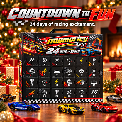 🏎️ 24-Day Toy Car Christmas Advent Calendar