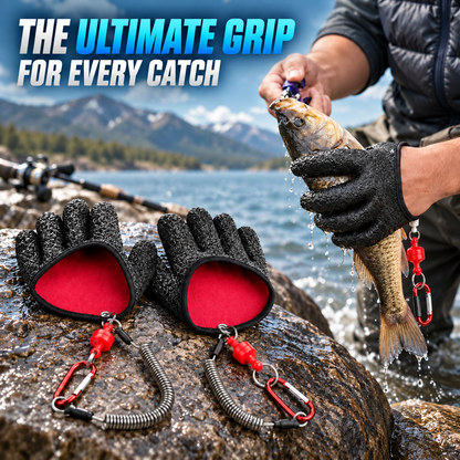 Pro Waterproof & Anti-Slip Fishing Glove for Secure Catch 🎣