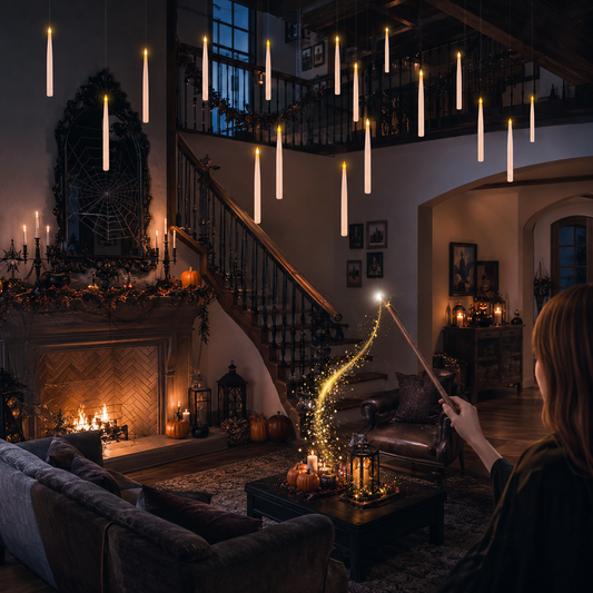 🪄55% OFF TODAY🕯️ Magic Wand Flameless Candles🎄Wave the Wand. Light the Magic.