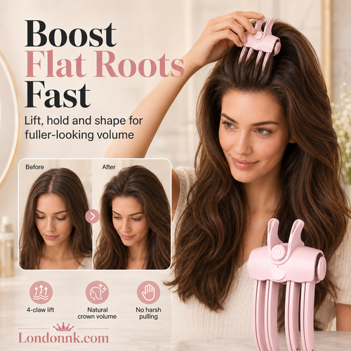 💥Surprise 50% Off！🔥Shape in 3 Seconds！👱‍♀️High Cranial Top Magic Tool！Rechargeable Volumizing Root Lift Clip
