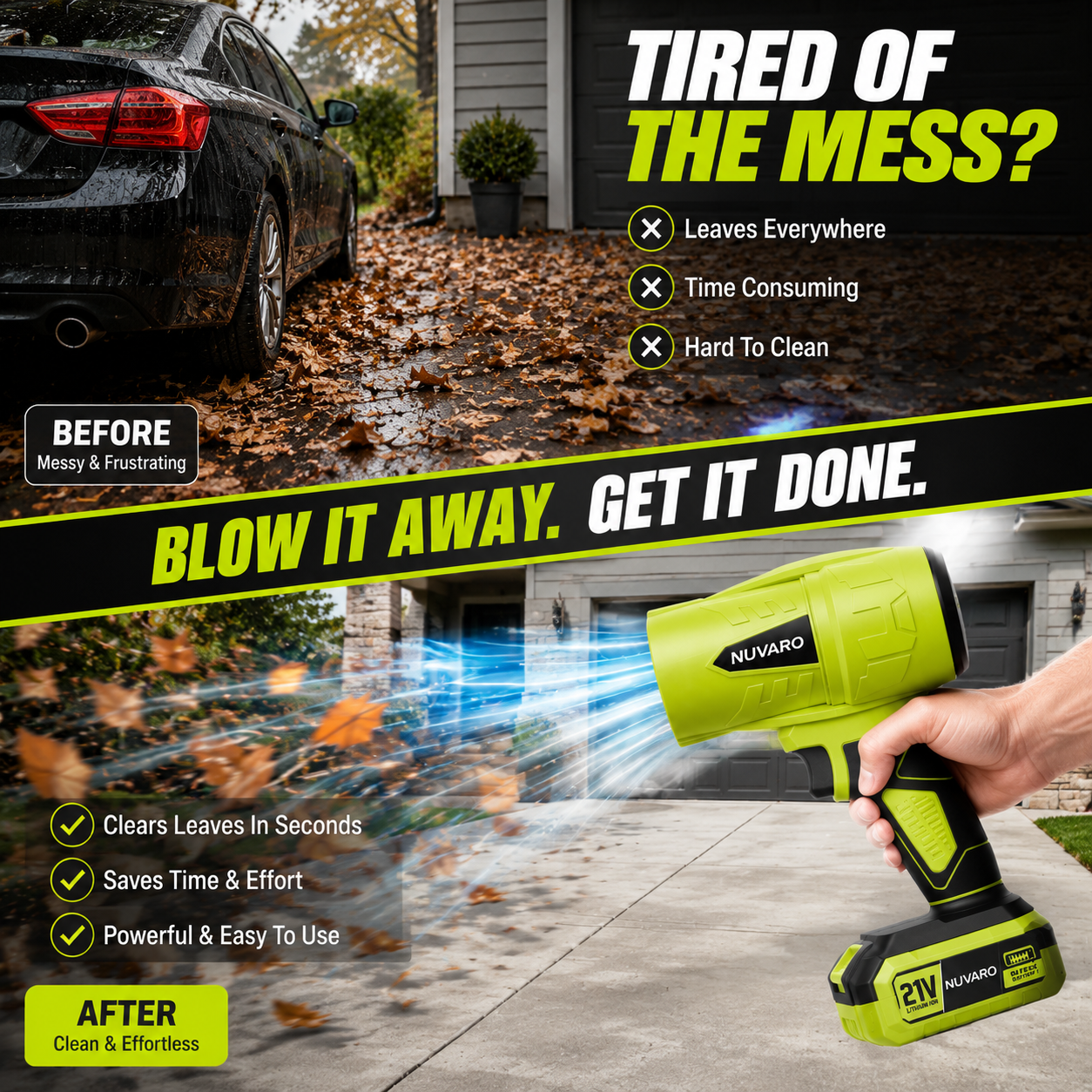 🔥Turbo Jet Blower – 1000G Cordless Air Duster