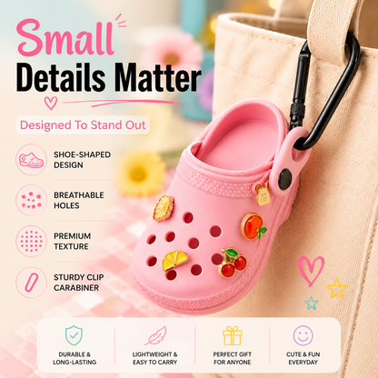 ✨ Mini Clog Charm Pouch