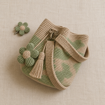 🎁🌼Only $34.99 This Week🌟🎉Handmade Crochet Flower Tote 🌼✨