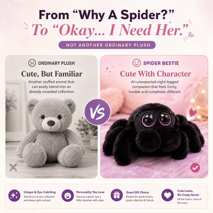 ❤️The Spider You'll Actually Want To Hug.