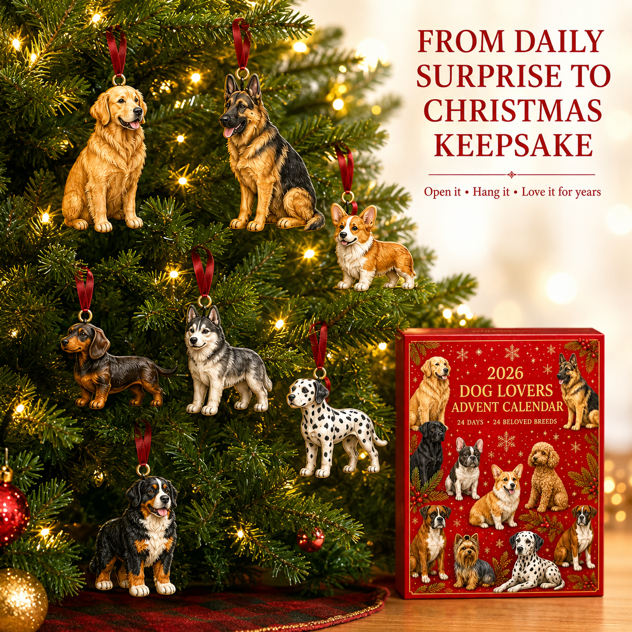 ❤️🔥Last 30pcs🔥❤️New Arrivlas for Pet Lover❤️2026 Christmas 24-days Countdown Advent Calendar