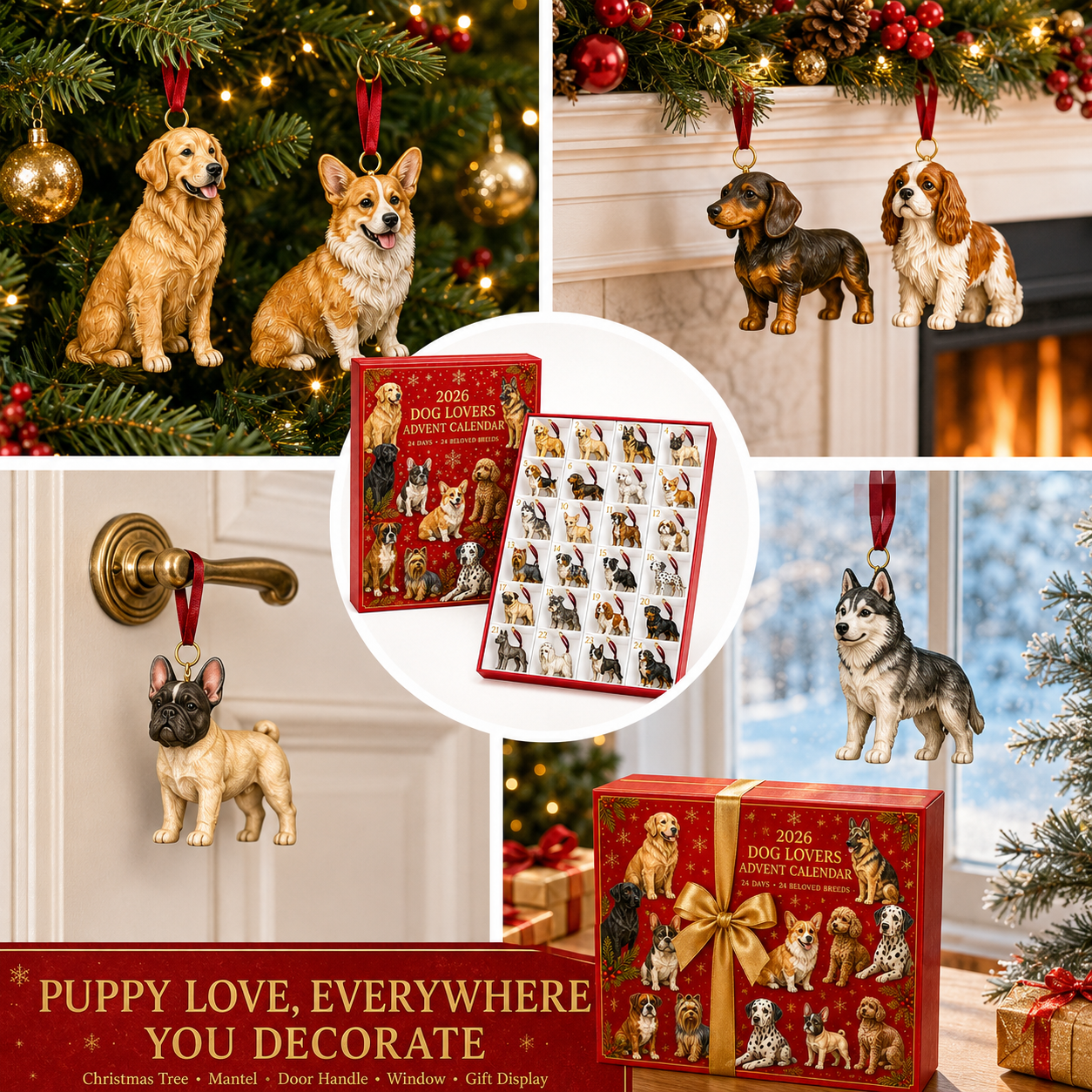 ❤️🔥Last 30pcs🔥❤️New Arrivlas for Pet Lover❤️2026 Christmas 24-days Countdown Advent Calendar