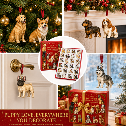 ❤️🔥Last 30pcs🔥❤️New Arrivlas for Pet Lover❤️2026 Christmas 24-days Countdown Advent Calendar