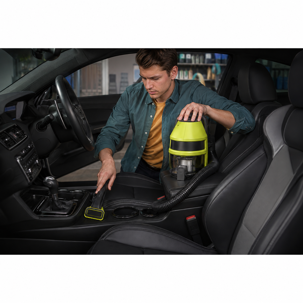 🚗Portable Car Vacuum Cleaner | Deep Clean Seats, Mats & Tight Spaces