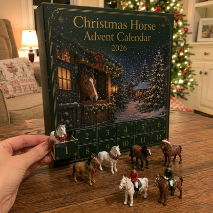 🐴 Christmas Horse Advent Calendar – 24 Days of Horse Friends