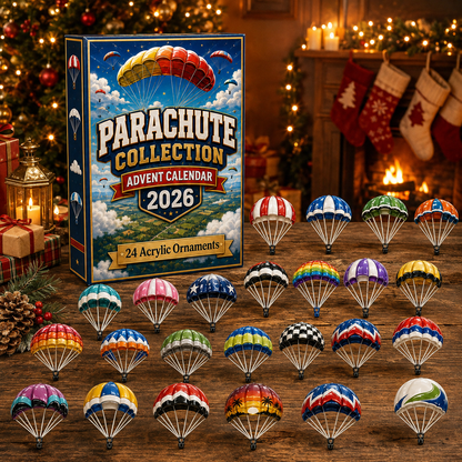 Parachute Collection Advent Calendar 2026 – 24 Skydiving Charms