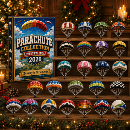 Parachute Collection Advent Calendar 2026 – 24 Skydiving Charms