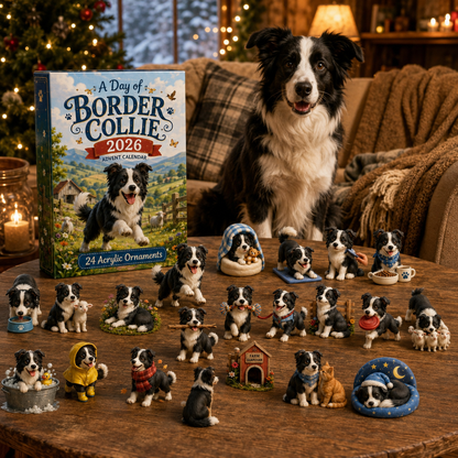 Grassland Running Sheepdog Advent Calendar 2026 – 24 Dog Charms