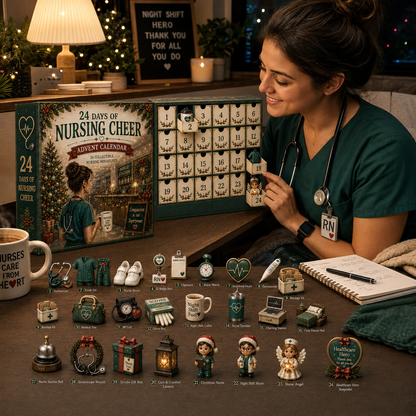 🩺 24 Days of Nursing Cheer Advent Calendar