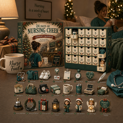 🩺 24 Days of Nursing Cheer Advent Calendar