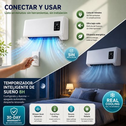 🔥Limited Discount🔥Ductless Portable Air Conditioners No Windows Needed