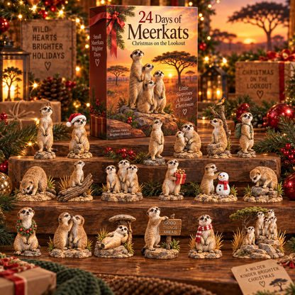 🐾 24 Days of Meerkats – Christmas on the Lookout
