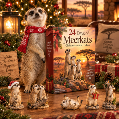 🐾 24 Days of Meerkats – Christmas on the Lookout