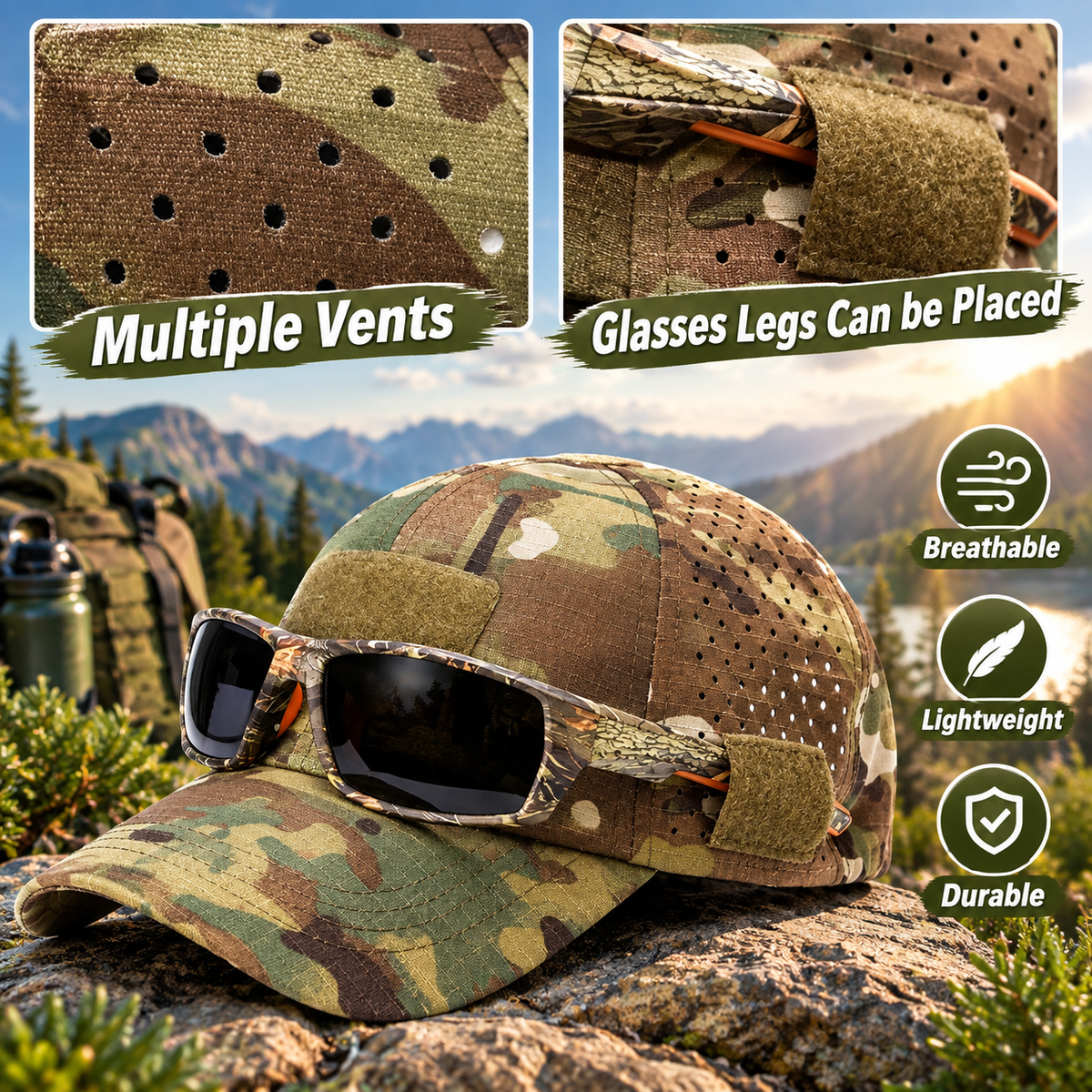Military-Inspired Tactical Visor, Sun-Protective Outdoor Accessory for Adults