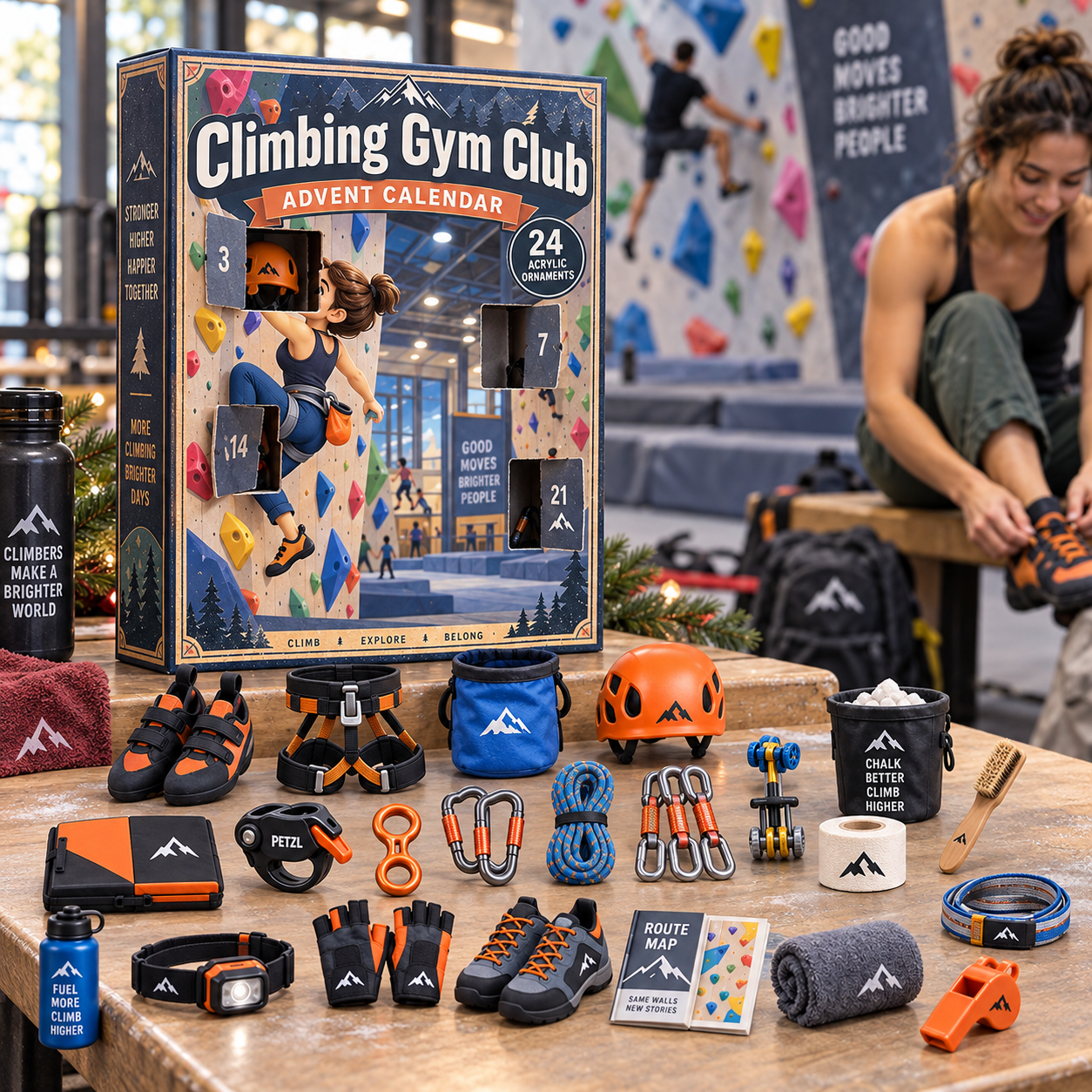 CHRISTMAS KICKOFF 49% OFF - Climbing Gym Club Advent Calendar 2026