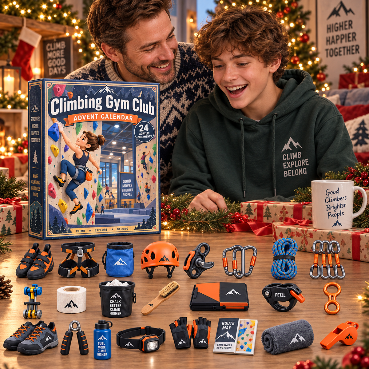 CHRISTMAS KICKOFF 49% OFF - Climbing Gym Club Advent Calendar 2026
