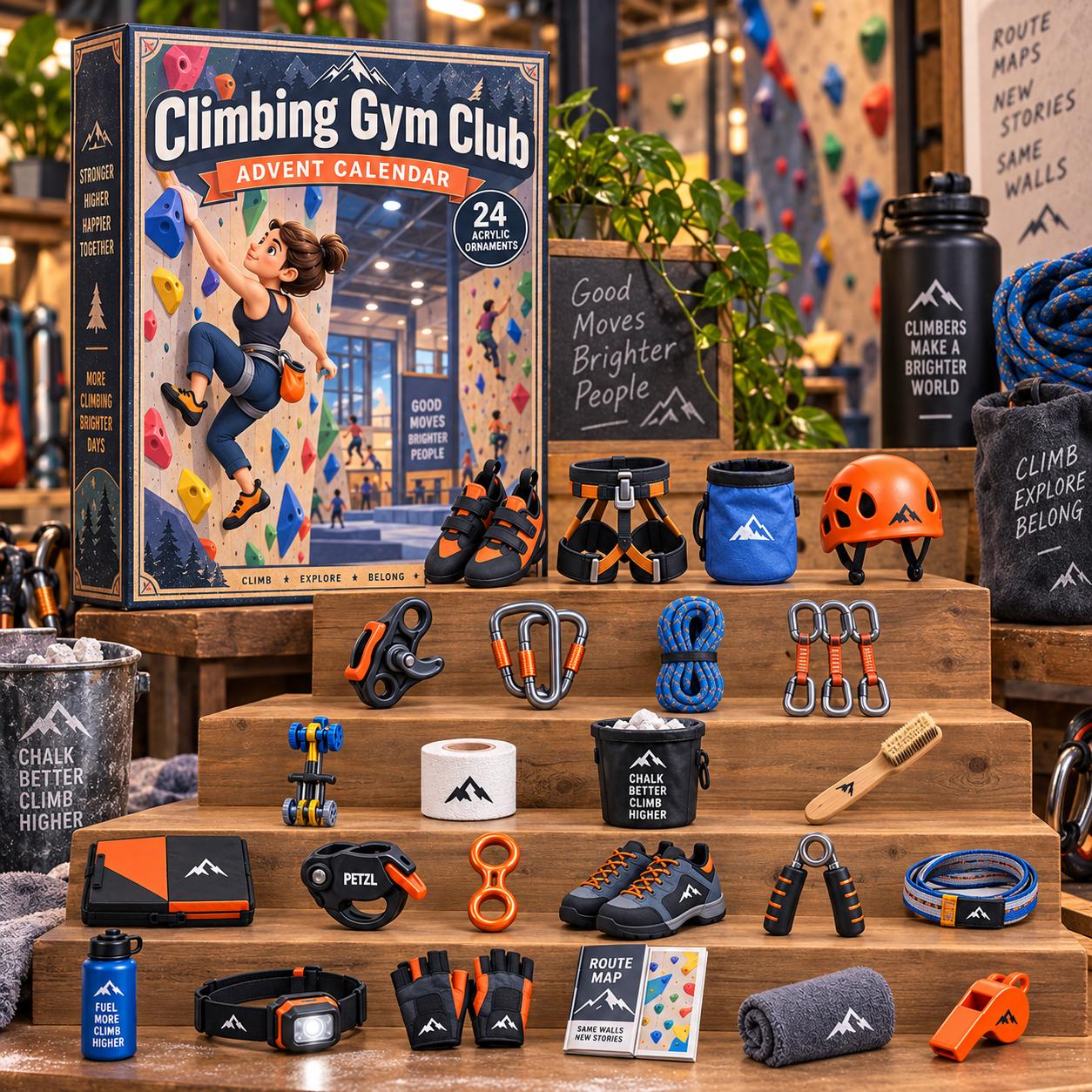 CHRISTMAS KICKOFF 49% OFF - Climbing Gym Club Advent Calendar 2026