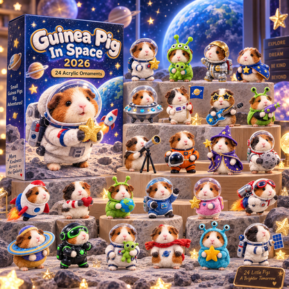 CHRISTMAS KICKOFF 49% OFF - Guinea Pig In Space Advent Calendar 2026