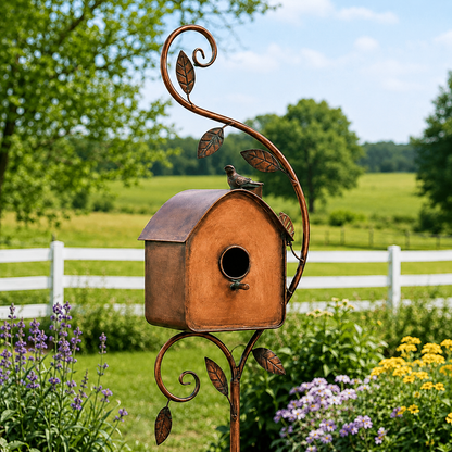 🔥Last Day 70% OFF Sale🔥❤🐦Handmade Iron Birdhouse❤